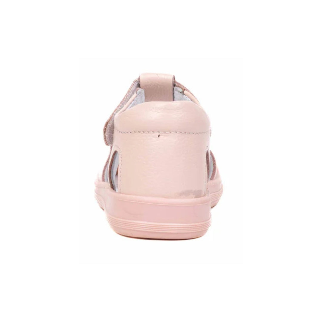 Sandalute din Piele Fete, 4Kids - Inchise, cu Scai, Roz, 713