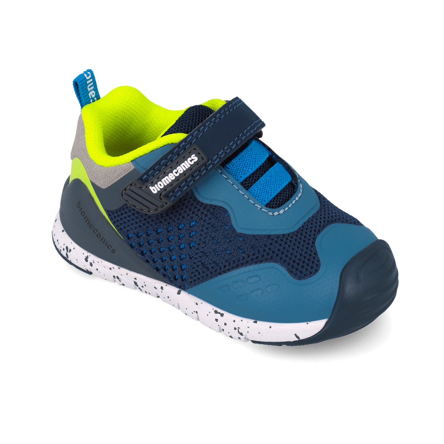 Pantofi sport baieti, Biomecanics, albastri, 252132-A008