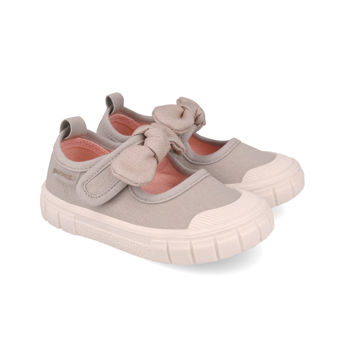 Tenisi fete, Garvalin, Barefoot, gri, 252380-B663