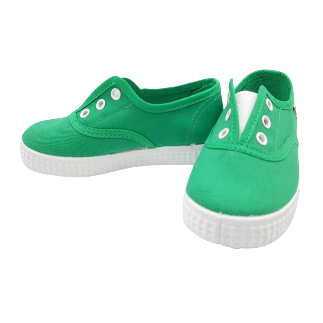 Tenisi Slip-On Copii, Cienta, Parfumati, Fara Siret, Verzi, 55000-08