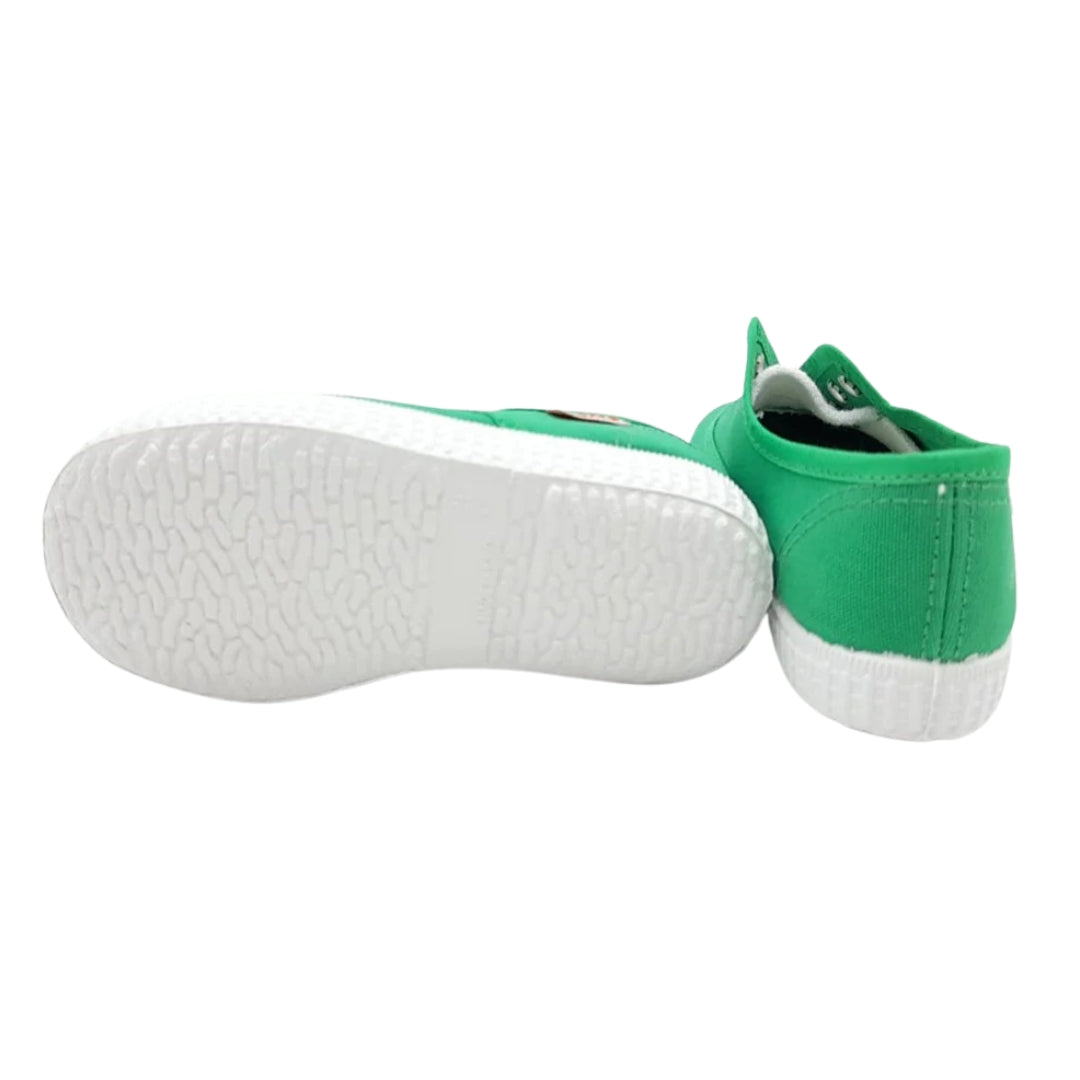Tenisi Slip-On Copii, Cienta, Parfumati, Fara Siret, Verzi, 55000-08