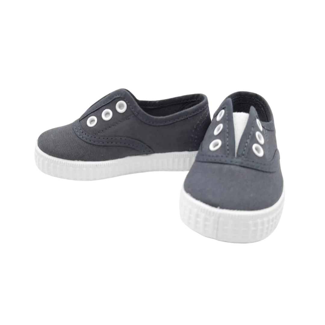 Tenisi Slip-On Copii, Cienta, Parfumati, Fara Siret, Gri, 55000-74