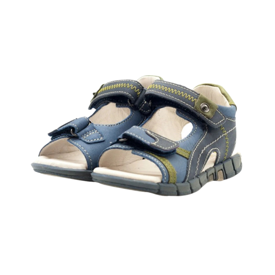 Sandale Copii, D.D.step, Baieti, Flexibile, Albastre, A039-31