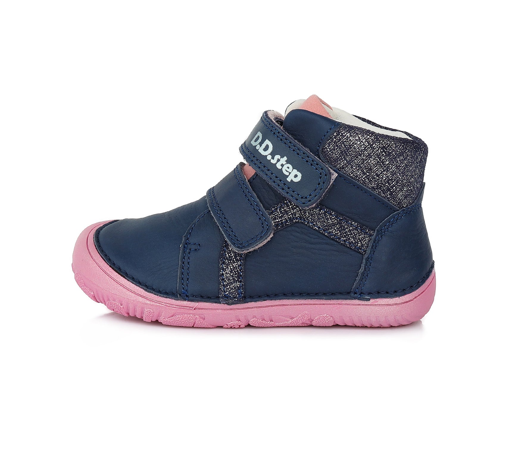 Ghetute neimblanite din piele, D.D.step, bleumarin, A073-874