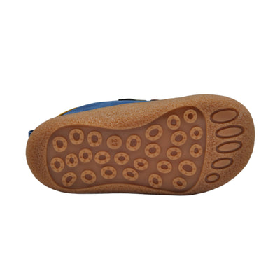 Pantofi baieti, Vuudy, piele naturala, comozi, albastri, CMP502