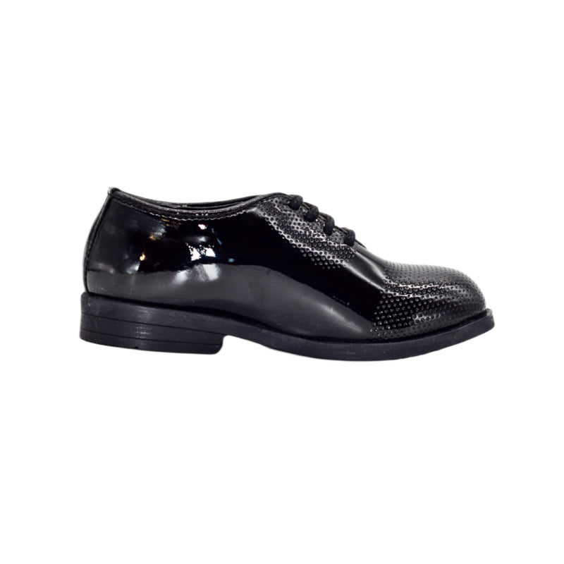 Pantofi baieti, Vuudy, piele naturala, negru, ERK18