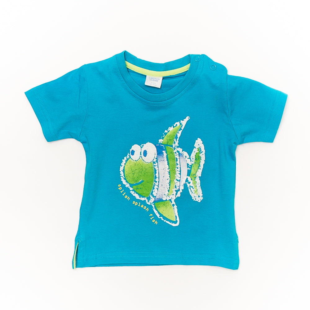 Tricou albastru bebe - JTJM1205A