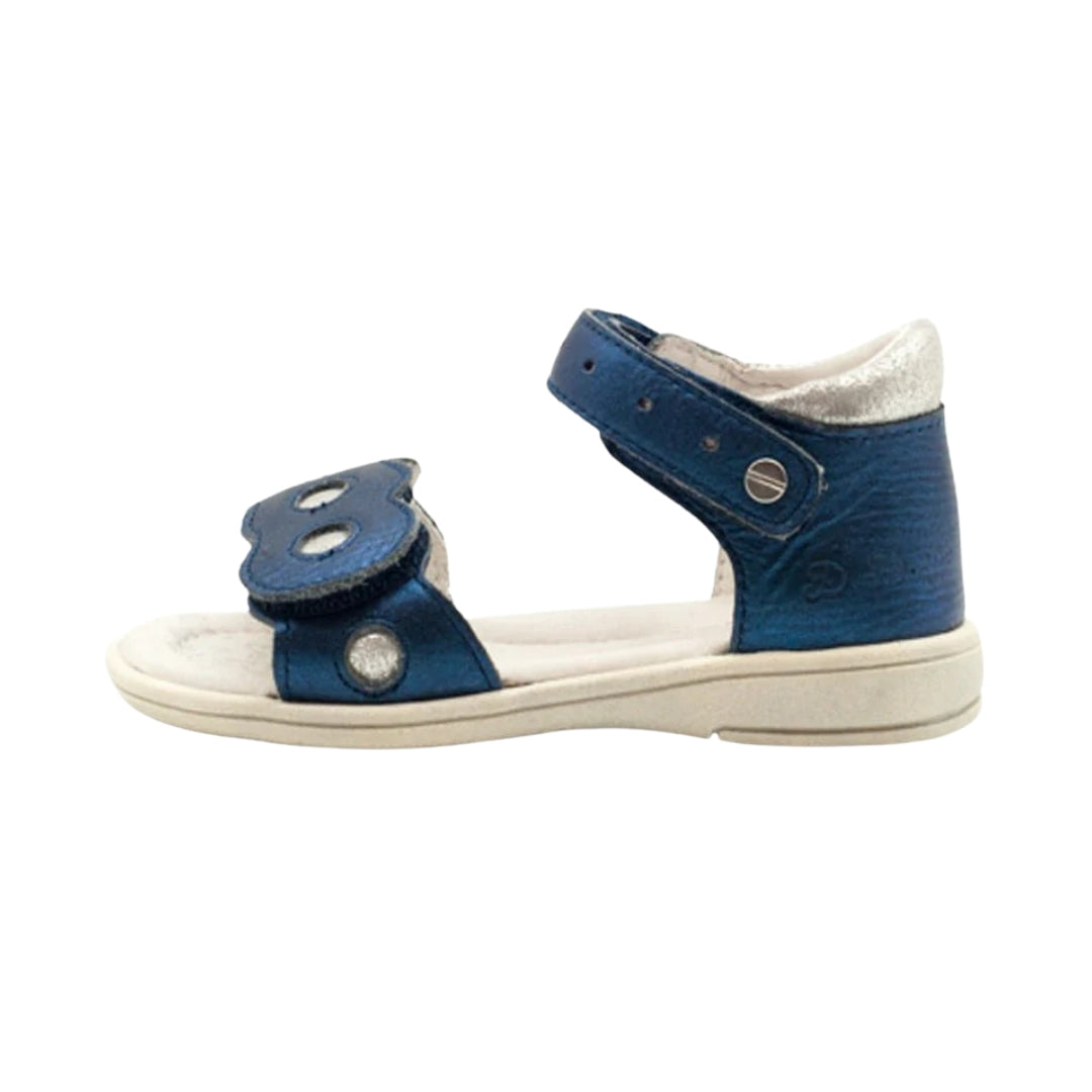 Sandale din Piele Fete, D.D.step, Inchise la Spate, Bleumarin, K03-9B