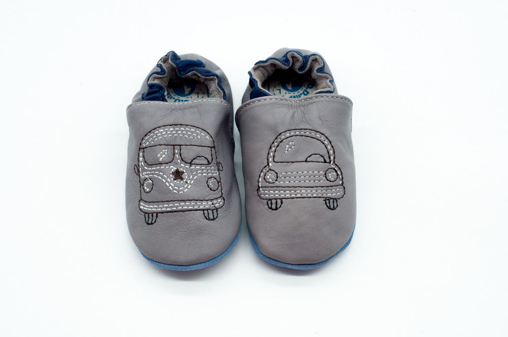 Botosei baietei cu inchidere elastica, D.D.step, comozi, gri, K1596-21