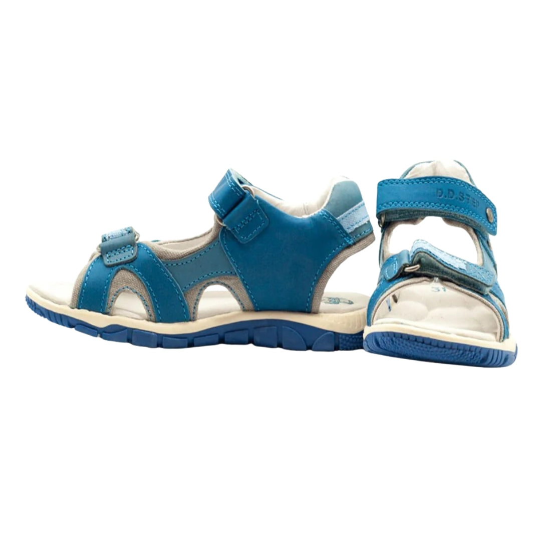 Sandale Copii, D.D.step, Usoare, Inchidere Scai, Albastre, K330-7A
