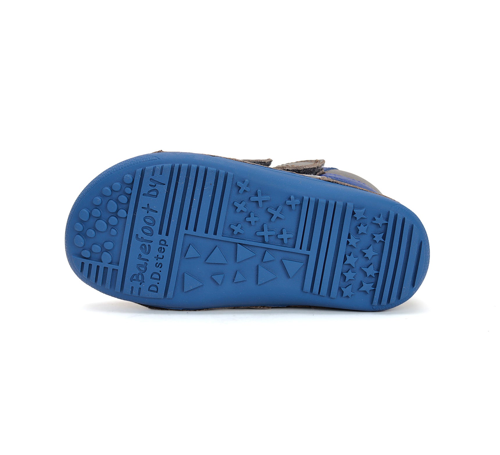 Ghete Barefoot din piele, baietei, D.D.step, imblanite, W063-42254