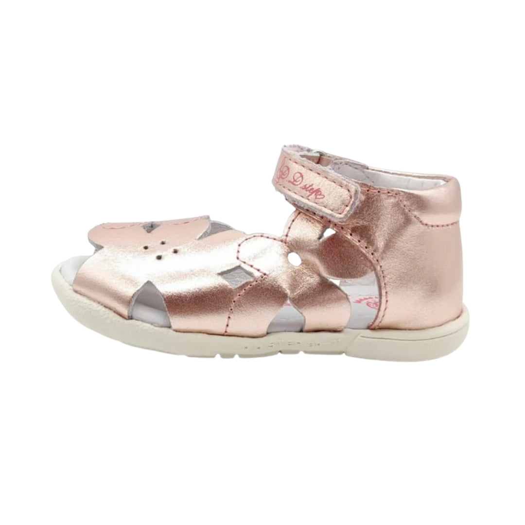 Sandale copii, D.D.step, Flower, roz, AC048-219