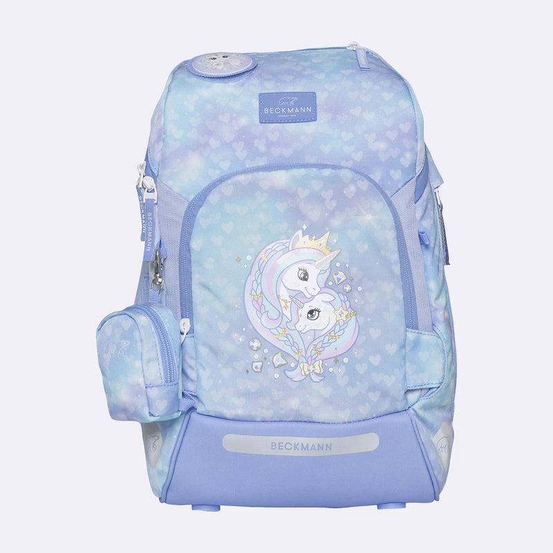 Ghiozdan, rucsac ergonomic cu perna de aer, Active Air FLX, Unicorn Princess Ice Blue