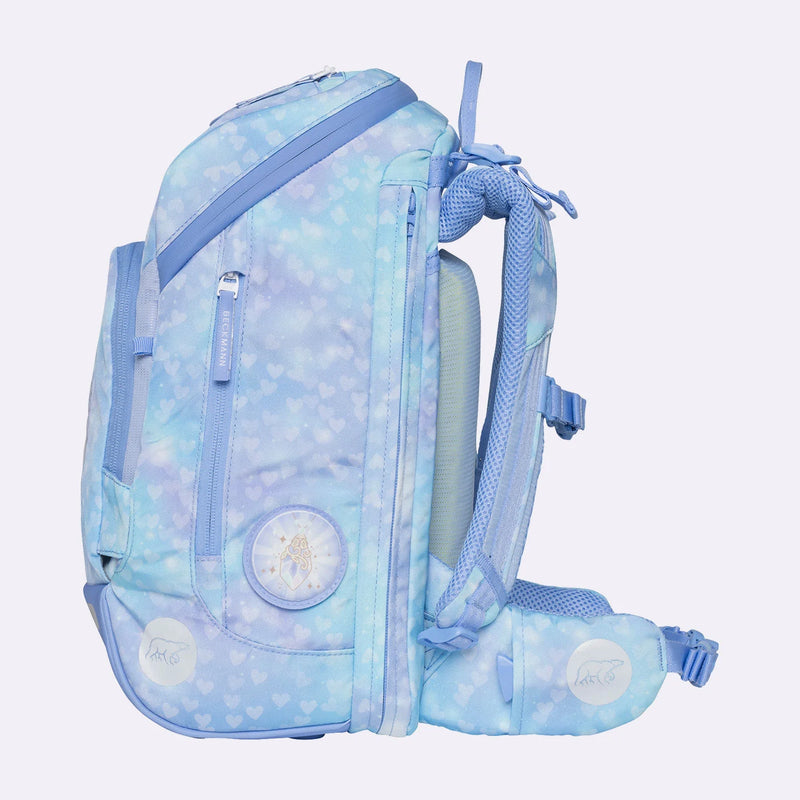 Ghiozdan, rucsac ergonomic cu perna de aer, Active Air FLX, Unicorn Princess Ice Blue