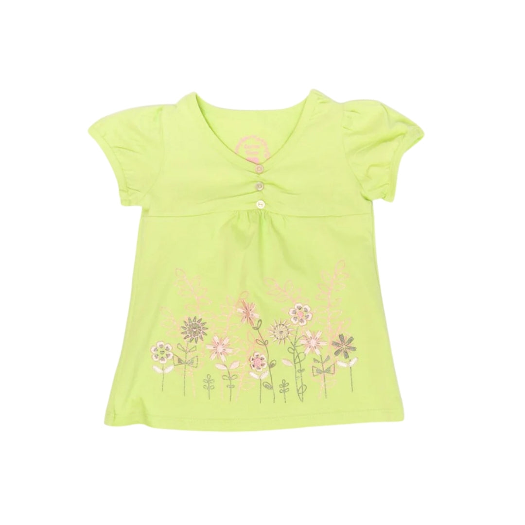 Tricou verde fete - GTJM4267