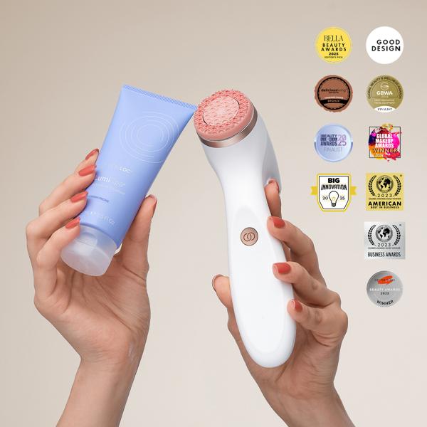 Set de curățare ageLOC LumiSpa iO Rose Gold - Ten predispus la probleme