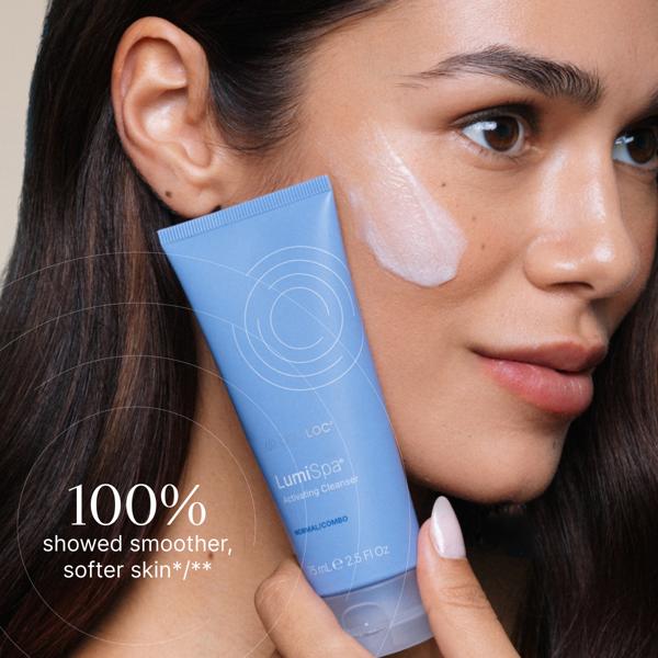 Set de curățare ageLOC LumiSpa iO Rose Gold – Ten normal și mixt