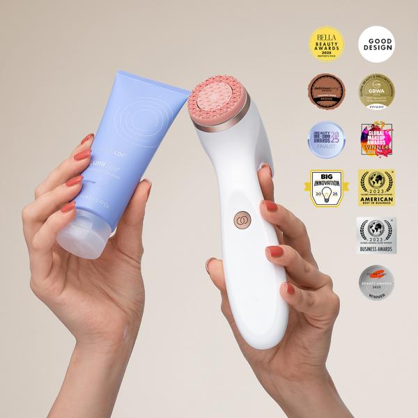 Set de curățare ageLOC LumiSpa iO Rose Gold - Ten sensibil