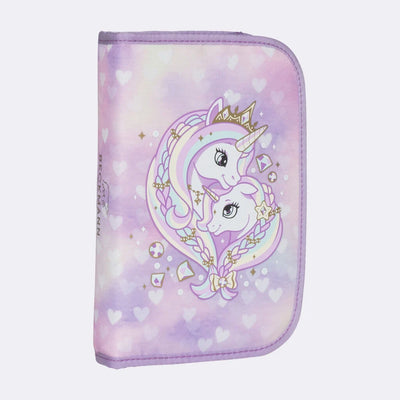 Penar cu o singură secțiune complet echipat, Unicorn princess purple