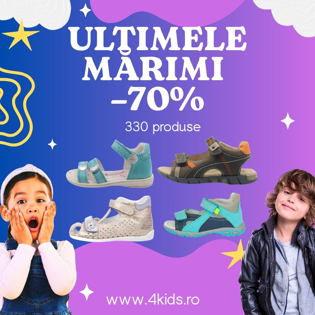 4Kids - Incaltaminte si Imbracaminte pentru Copii si Bebelusi!