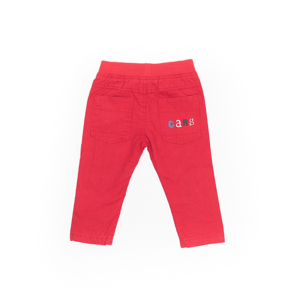 Pantalon rosu baieti - 23542-2 - 4Kids Romania