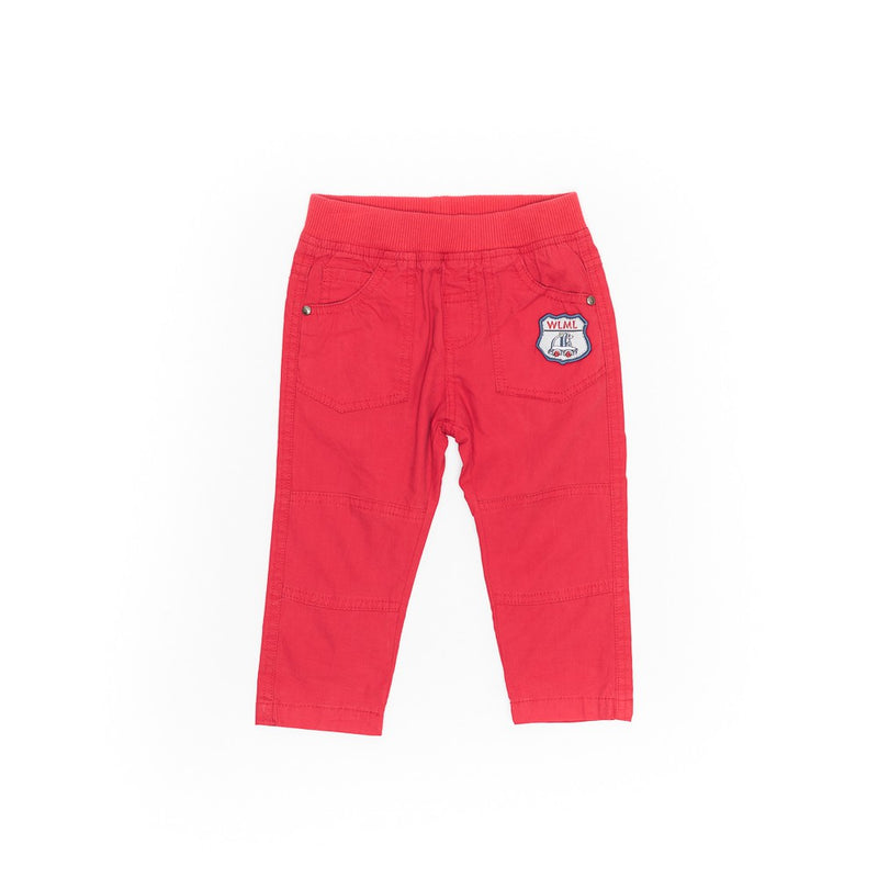 Pantalon rosu baieti - 23542-2 - 4Kids Romania