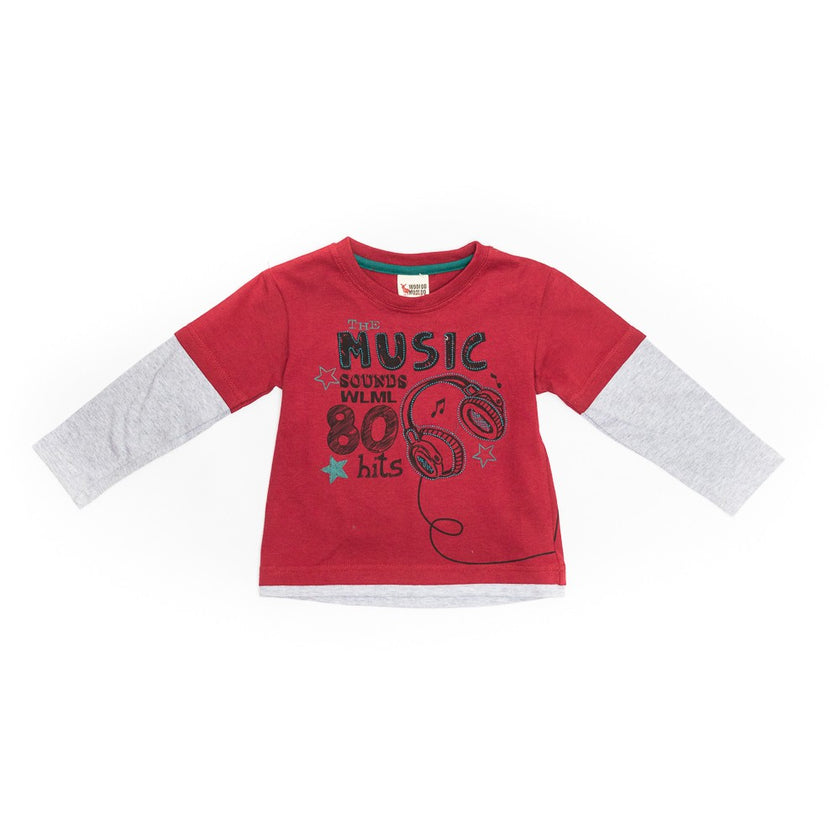 Bluza baieti, Wooloo Mooloo, Music Sound, rosie, 58740