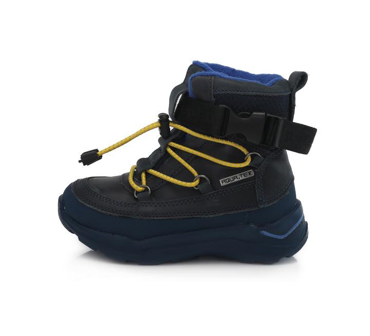 Apres ski cu elastic ajustare, D.D.step, bleumarin, F61-364 - 4Kids Romania