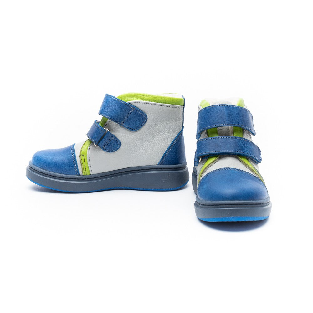 Ghete din piele cu scai, Casual, baieti, usoare, 842 - 4Kids Romania