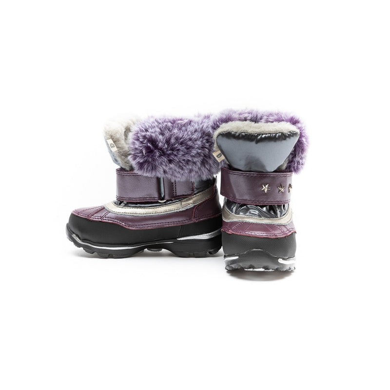 Apres ski cu blanita, D.D.step, Waterproof, mov, F651-121A - 4Kids Romania