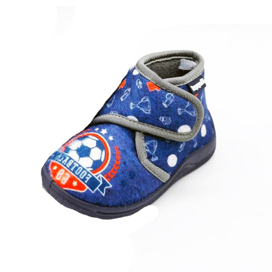 Pantofi interior cu scai baieti, Beppi, World Cup, 2174330 - 4Kids Romania