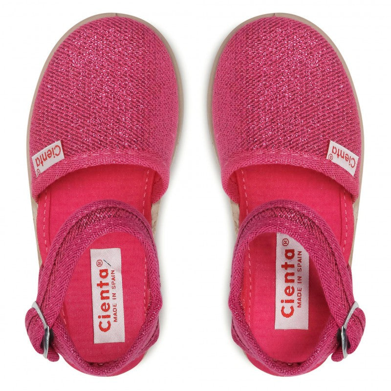 Espadrile Fetite, Cienta, Talpa Impletita, Usoare, Roz, 40013 - 4Kids Romania