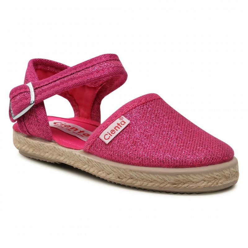 Espadrile Fetite, Cienta, Talpa Impletita, Usoare, Roz, 40013 - 4Kids Romania