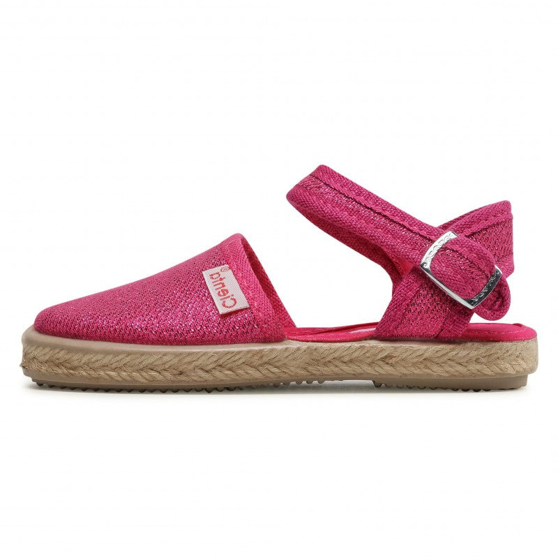 Espadrile Fetite, Cienta, Talpa Impletita, Usoare, Roz, 40013-12