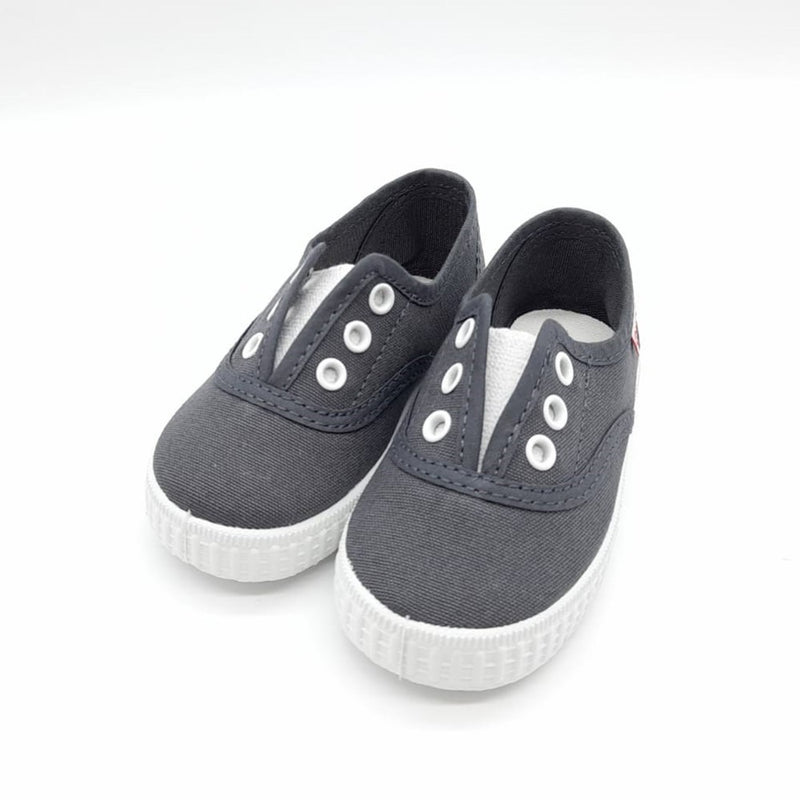 Tenisi Slip-On Copii, Cienta, Parfumati, Fara Siret, Gri, 55000 - 4Kids Romania