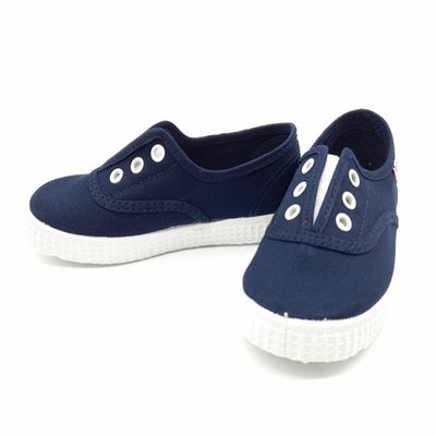 Tenisi Slip-On Copii, Cienta, Parfumati, Fara Siret, Bleumarin, 55000 - 4Kids Romania