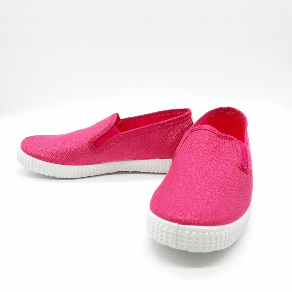 Tenisi Slip-On Fetite, Cienta, Parfumati, Flexibili, Fucsia, 57013 - 4Kids Romania