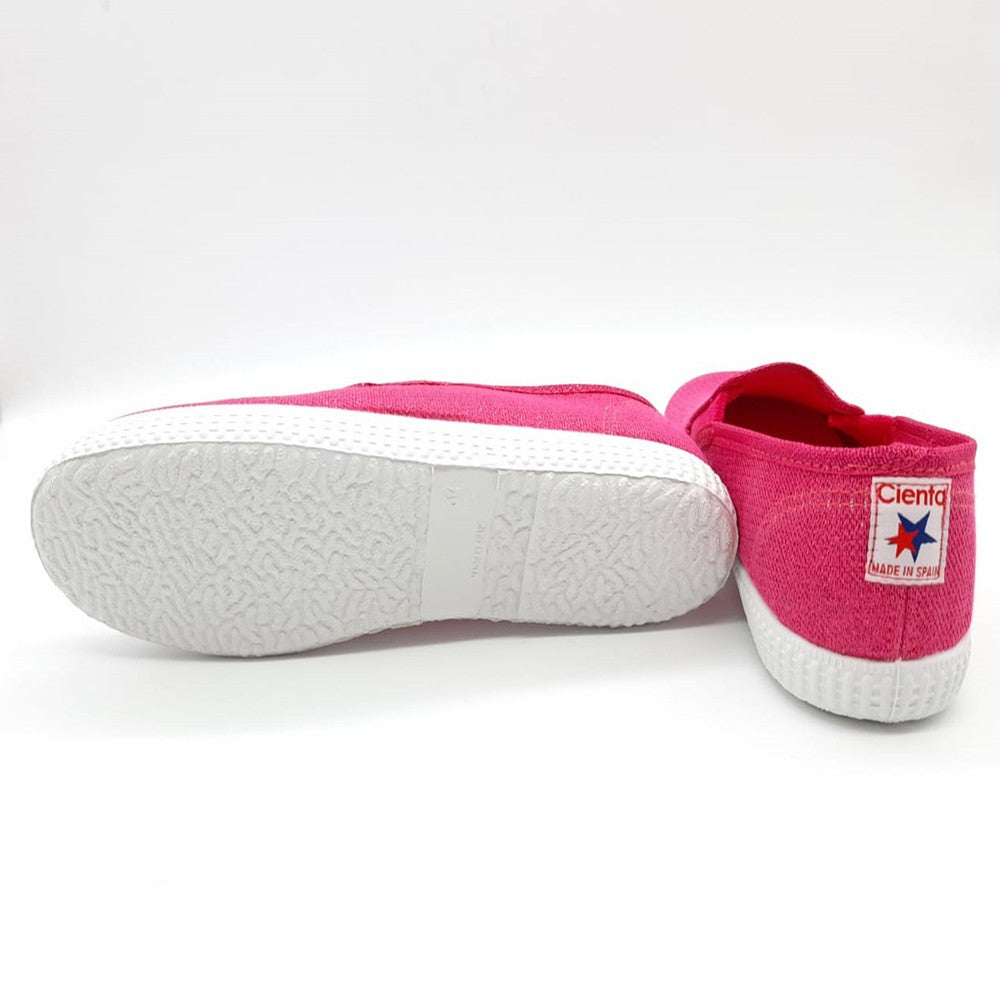 Tenisi Slip-On Fetite, Cienta, Parfumati, Flexibili, Fucsia, 57013 - 4Kids Romania