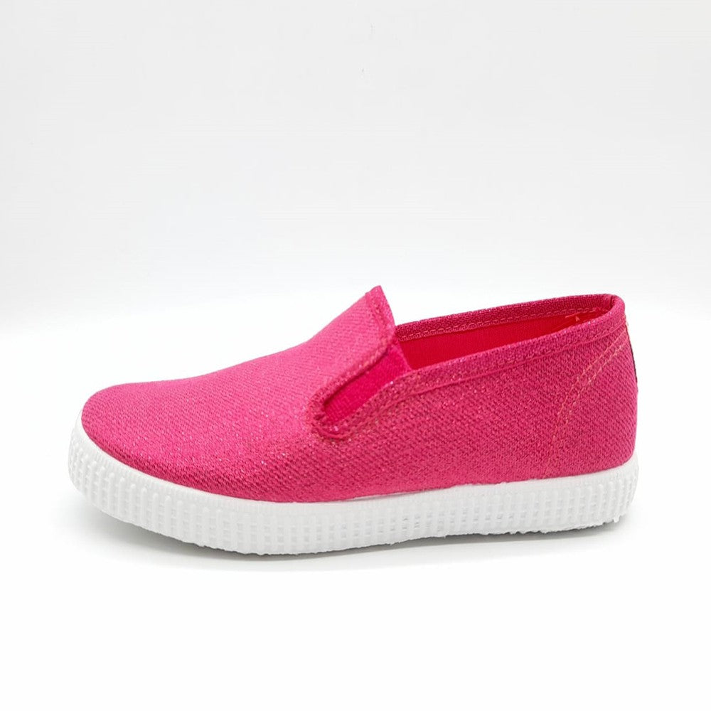 Tenisi Slip-On Fetite, Cienta, Parfumati, Flexibili, Fucsia, 57013 - 4Kids Romania