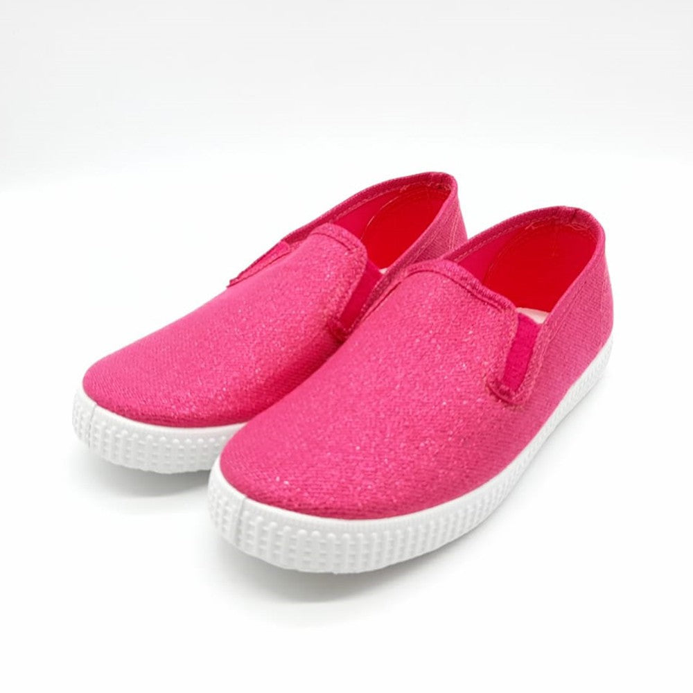 Tenisi Slip-On Fetite, Cienta, Parfumati, Flexibili, Fucsia, 57013 - 4Kids Romania