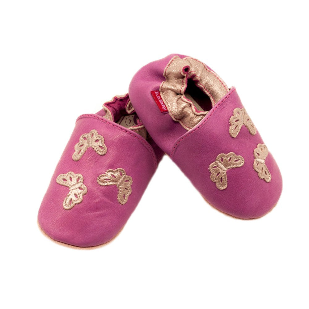 Botosei nou nascuti cu fluturasi, D.D.step, roz, K1596-12A - 4Kids Romania