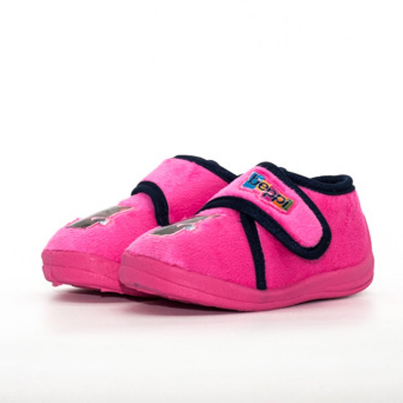 Pantofi interior caludurosi, Beppi, cu scai, roz, 2158500 - 4Kids Romania