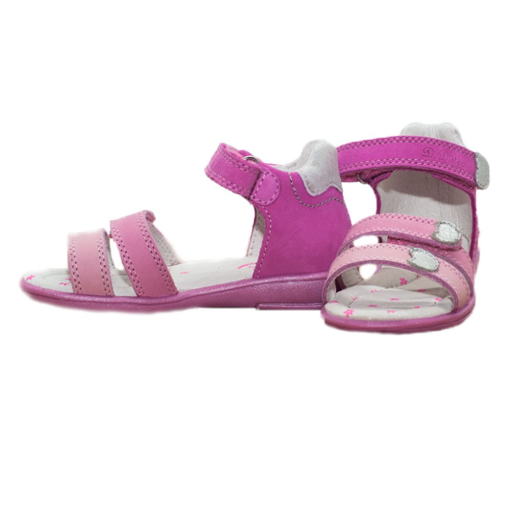 Sandale din Piele Roz, D.D.step, pentru Fetite, Usoare, K03-3003 - 4Kids Romania