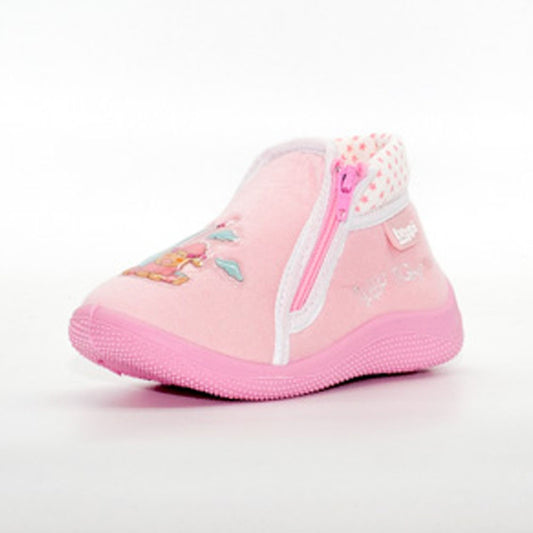 Pantofi de interior fetite, Beppi, Pastel, usori, 2144313 - 4Kids Romania