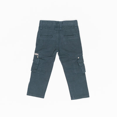 Pantaloni baieti, Wooloo Mooloo, cu buzunare, bleumarin, 32722-1 - 4Kids Romania