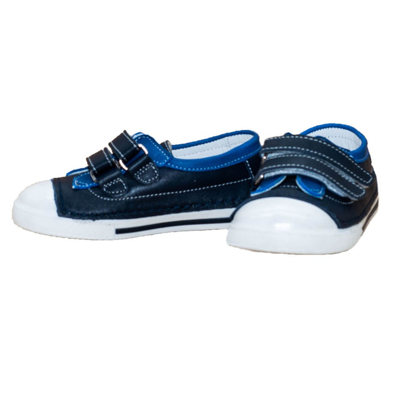 Pantofiori stil tenisi, 4Kids, usori, bleumarin, 051 - 4Kids Romania