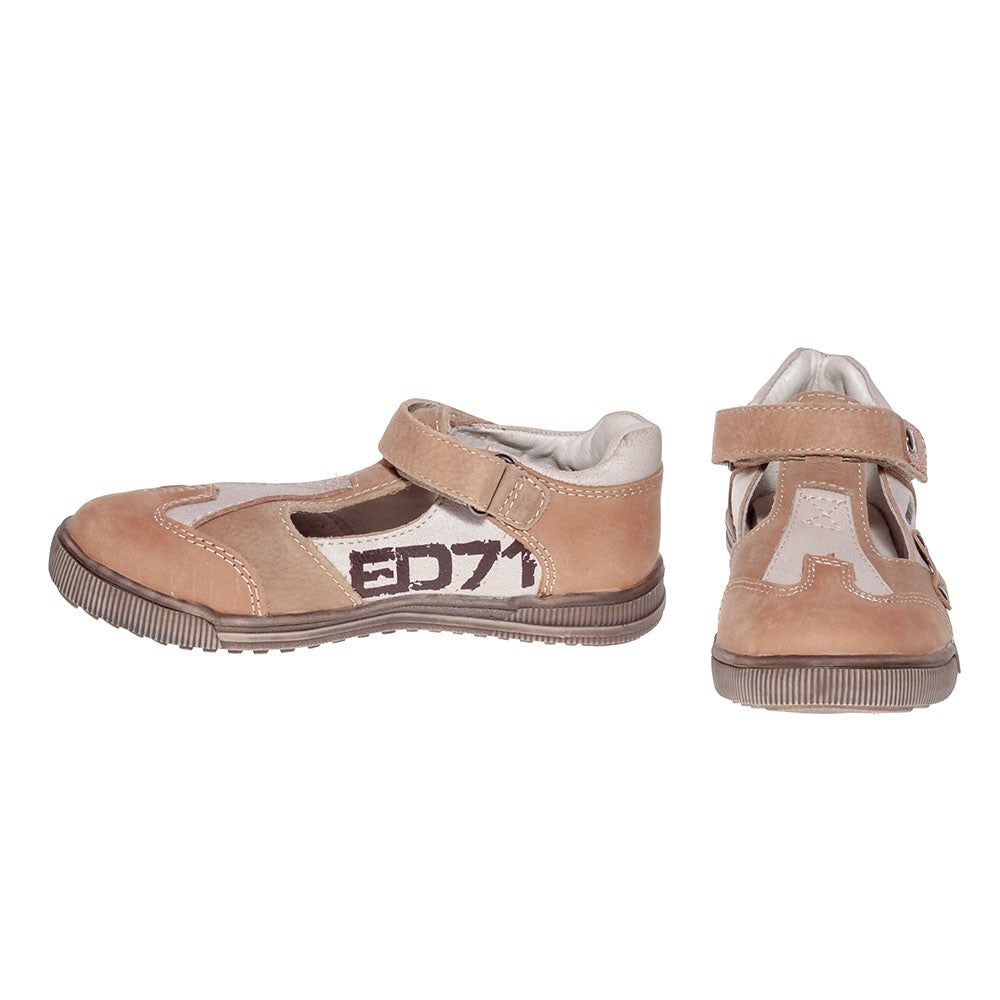 Pantofiori decupati Casual, Ponte 20, maro, DA06-1-26A - 4Kids Romania