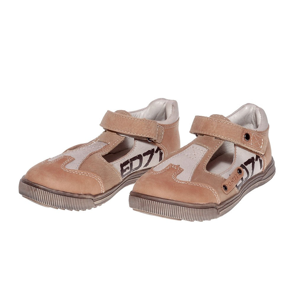 Pantofiori decupati Casual, Ponte 20, maro, DA06-1-26A - 4Kids Romania