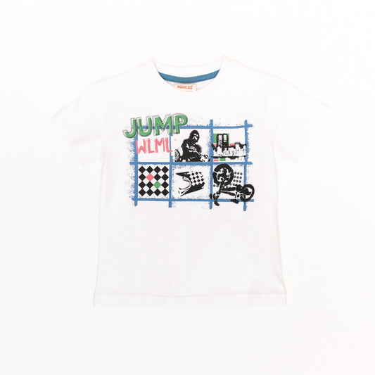 Tricou din bumbac baieti, Wooloo Mooloo, Jump, 22310 - 4Kids Romania