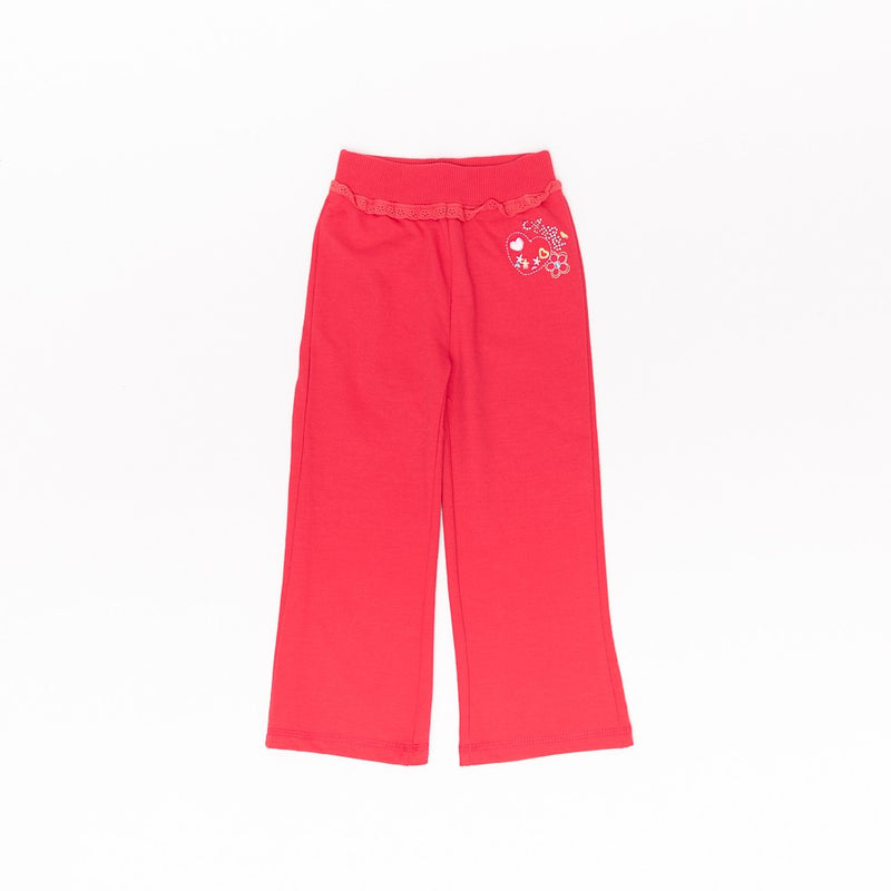 Pantalon rosu fete - GPTR4626 - 4Kids Romania